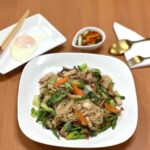N7. Fried Vermicelli Noodle (Kyar Zan Kyaw) with Chicken/ Pork/ Seafood (+$2) or Tofu(V))