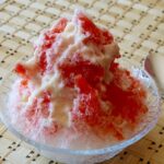D7. Shaved Ice Topped with choice of flavor, topping and condensed milk 